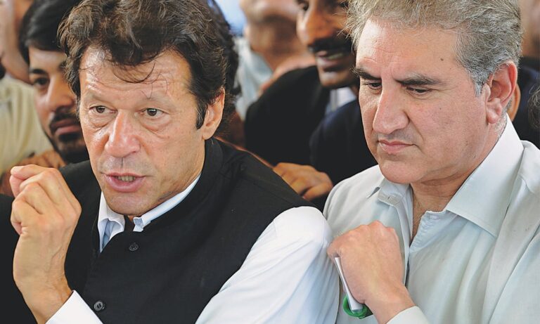 عمران خان شاہ محمود قریشی