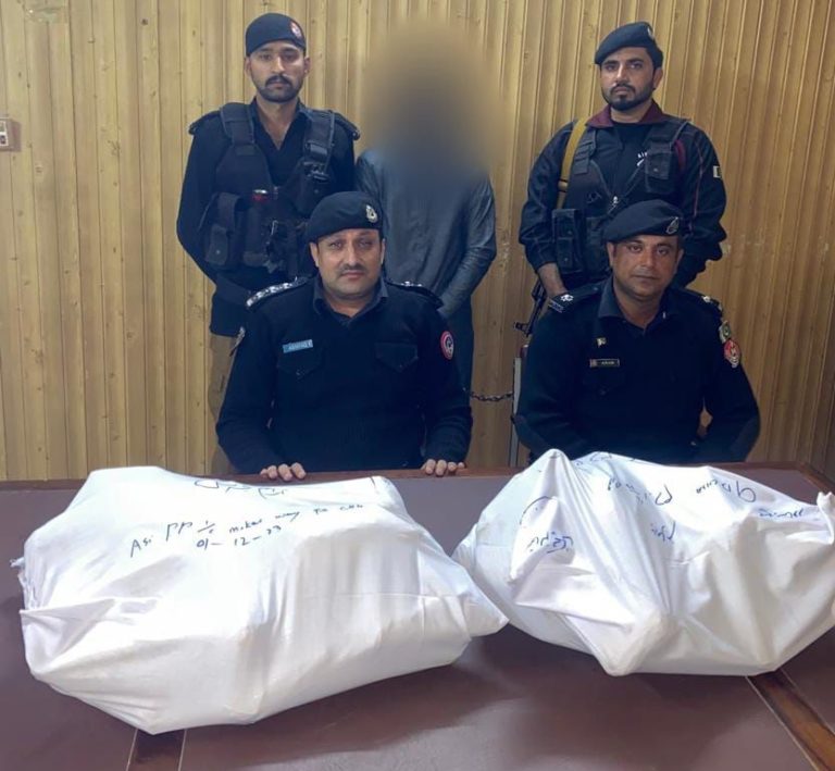پشاور کےتھانہ چمکنی ٹیم کی بڑی کارروائی، انسانیت دشمن گرفتار