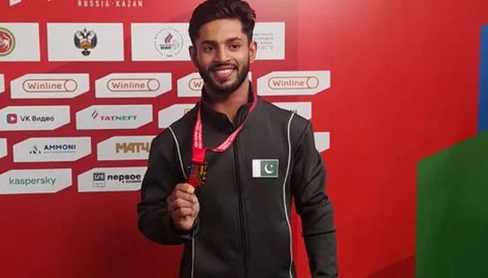 برکس گیمز، پاکستانی کھلاڑی نےسونے کا تمغہ اپنے نام کرلیا