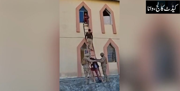 کیڈٹ کالج وانا,دہشتگرد حملہ،طلبہ اور اساتذہ کو بحفاظت ریسکیو کر لیا گیا