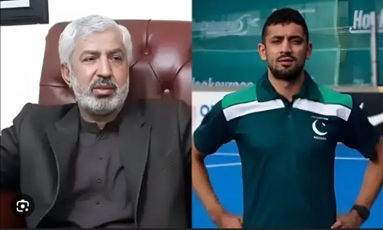 پاکستان ہاکی فیڈریشن کے صدر طارق بگٹی مستعفی،جاتے جاتےکپتان عماد بٹ پر دو سالہ پابندی بھی عائد کردی
