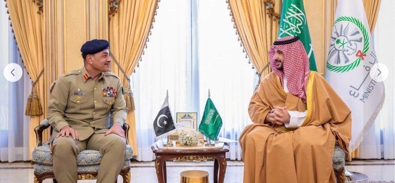 سعودی عرب کے وزیر دفاع کی فیلڈ مارشل عاصم منیر سے ملاقات