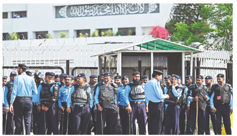 پی ٹی آئی اور اپوزیشن اتحاد کے احتجاج کے پیش نظر ریڈ زون سیل، سکیورٹی سخت