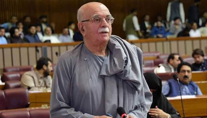 محمود خان اچکزئی کا قومی اسمبلی میں خطاب، پارلیمان کو مضبوط بنانے اور تمام اکائیوں کو اختیار دینے پر زور