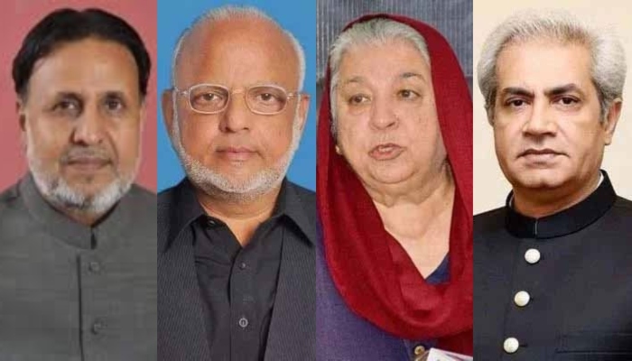 9 مئی کیس: یاسمین راشد، محمود الرشید، عمر چیمہ اور اعجاز چوہدری کو 10، 10 سال قیدکی سزا سنا دی گئی شاہ محمود بری